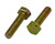 M6-1.00 X 100MM ZINC/YELLOW HEX HEAD BOLT GRADE 10.9