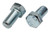 M20-2.50 X 40MM ZINC PLATED HEX HEAD BOLT GRADE 8.8