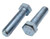 M24-3.00 X 130MM ZINC PLATED HEX HEAD BOLT GRADE 8.8