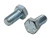 1/2-13 X 1 ZINC PLATED HEX HEAD BOLT GRADE 5