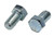 9/16-12 X 1 ZINC PLATED HEX HEAD BOLT GRADE 5