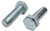 1-8 X 2-1/4 ZINC PLATED HEX HEAD BOLT GRADE 5