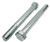 1-8 X 9-1/2 ZINC PLATED HEX HEAD BOLT GRADE 5