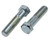 7/16-20 X 4 ZINC PLATED HEX HEAD BOLT GRADE 5