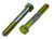 3/8-16 X 3/4 ZINC/YELLOW HEX HEAD BOLT GRADE 8