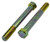 9/16-12 X 5 ZINC/YELLOW HEX HEAD BOLT GRADE 8