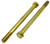 3/8-24 X 5-1/2 ZINC/YELLOW HEX HEAD BOLT GRADE 8