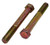 7/16-20 X 3-1/2 ZINC/YELLOW HEX HEAD BOLT GRADE 8