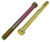 7/16-20 X 5-1/2 ZINC/YELLOW HEX HEAD BOLT GRADE 8