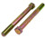 9/16-18 X 6 ZINC/YELLOW HEX HEAD BOLT GRADE 8