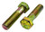 7/8-14 X 3-1/2 ZINC/YELLOW HEX HEAD BOLT GRADE 8