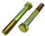 7/8-14 X 6-1/2 ZINC/YELLOW HEX HEAD BOLT GRADE 8