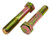 1-14 X 5-1/2 ZINC/YELLOW HEX HEAD BOLT GRADE 8