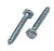 1/4 X 2-1/2 ZINC PLATED HEX HEAD LAG SCREW