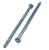 1/4 X 4-1/2 ZINC PLATED HEX HEAD LAG SCREW