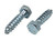 3/8 X 2-1/2 ZINC PLATED HEX HEAD LAG SCREW