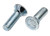 3/8-16 X 1-1/4 ZINC PLATED PLOW BOLT GRADE 5