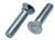 7/16-14 X 1-3/4 ZINC PLATED PLOW BOLT GRADE 5