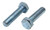 M12-1.75 X 45MM ZINC PLATED FULL THREAD HEX HEAD TAP BOLT GRADE 8.8