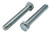 3/8-16 X 3 ZINC PLATED FULL THREAD HEX HEAD TAP BOLT GRADE 5