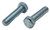1/2-13 X 2 ZINC PLATED FULL THREAD HEX HEAD TAP BOLT GRADE 5