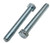 1/2-13 X 4 ZINC PLATED FULL THREAD HEX HEAD TAP BOLT GRADE 5