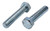 5/8-11 X 3 ZINC PLATED FULL THREAD HEX HEAD TAP BOLT GRADE 5