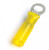 HEAT SHRINK #10 RING YELLOW 12-10 GAUGE