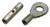 UNINSULATED BUTT CONNECTOR 22-18 GAUGE (RED)