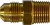 1/2 TUBE X 1/2 PIPE BRASS MALE CONNECTOR