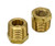 1/2 NPT MALE X 1/4 NPT FEMALE REDUCING BUSHING BRASS FITTING