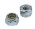 M6-1.00 ZINC PLATED NYLON INSERT LOCK NUT CLASS 8