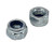 M8-1.25 ZINC PLATED NYLON INSERT LOCK NUT CLASS 10