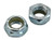 1/2-13 ZINC PLATED JAM (THIN) NYLON INSERT LOCK NUT