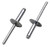 (ABL6-6A) 3/16 X .375 MAX GRIP LARGE FLANGE ALUMINUM RIVET