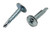 #8-18 X 1/2 ZINC PLATED PHILLIPS WASHER HEAD MODIFIED TRUSS K-LATH DRILLER SCREW #2 POINT