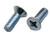 #12-24 X 1-1/2 ZINC PLATED PHILLIPS FLAT HEAD MACHINE SCREW