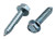 #8 X 1/2 ZINC PLATED HEX WASHER HEAD UNSLOTTED TAPPING SCREW TYPE AB