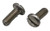 #8-32 X 1 STAINLESS STEEL SLOTTED PAN HEAD MACHINE SCREW GRADE 304 (18-8)
