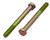 5/16-24 X 3 ZINC/YELLOW HEX HEAD BOLT GRADE 8