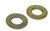 9/16 ZINC/YELLOW SAE (SMALL) FLAT WASHER GRADE 8