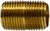 1/8 NPT CLOSE NIPPLE BRASS FITTING