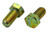 3/8-24 X 1 ZINC/YELLOW HEX HEAD BOLT GRADE 8