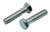 M8-1.25 X 35MM ZINC PLATED HEX HEAD BOLT GRADE 10.9