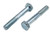 M10-1.50 X 80MM ZINC PLATED HEX HEAD BOLT GRADE 10.9