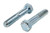 1/2-13 X 2-1/2 ZINC PLATED HEX HEAD BOLT GRADE 5
