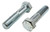 1-8 X 4-1/2 ZINC PLATED HEX HEAD BOLT GRADE 5