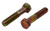 3/8-16 X 2 ZINC/YELLOW HEX HEAD BOLT GRADE 8