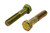 1/2-13 X 2-1/2 ZINC/YELLOW HEX HEAD BOLT GRADE 8