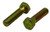 3/8-24 X 1-1/2 ZINC/YELLOW HEX HEAD BOLT GRADE 8